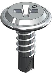 Flat Waverhead screws