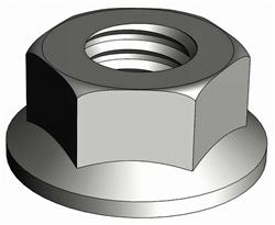 DIN 6923 Flange serantions