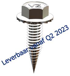 Steel ZP Sharp point Hexagon